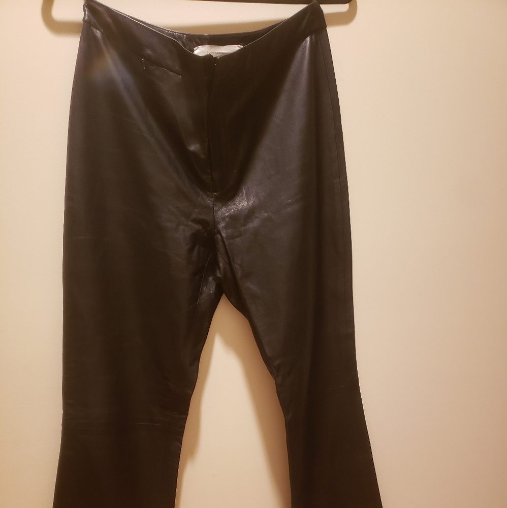 Ralph lauren genuine leather pants